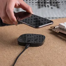 Meticulous Wireless Charger Powerkit, Qi Wireless Charging Pad Station, Zinc-Alloy Frame for iPhone X/iPhone 8/8 Plus, Nexus 6,