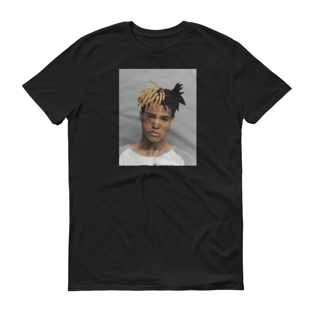 XXXTentacion Mugshot T Shirt Hip Hop Rap merch 17 Revenge Police arrest ...