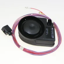 VW Original Electronic Alarm Horn Siren With Cable For VW Jetta mk5 Golf 5 Passat B6 B7 CC Tiguan Polo Skoda 1K0 951 605 C