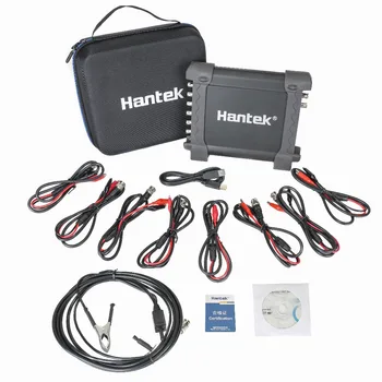 

Hantek 1008c Automotive Oscilloscope/DAQ/Programmable Generator Handheld 8 Channels USB Oscilloscopes with Auto Ignition Probe