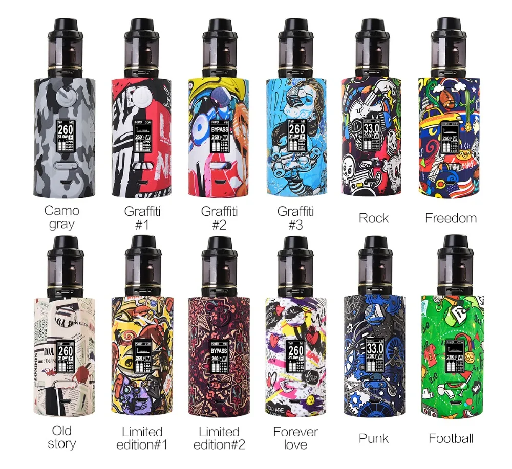 Электронная сигарета Vapor Storm 200 Вт vape Box Mod kit emperature Control Hwak vaporizer Tank vaper e cigs RDA RBA