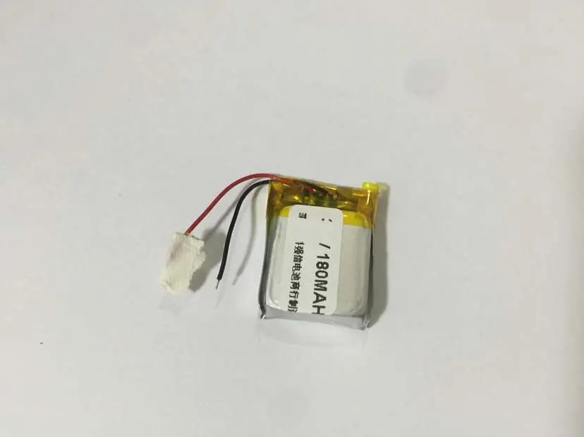 Новая полная емкость 3,7 V литий-полимерный 602027 180 MAH/оборудование/микро MP4 навигатор литий-ионная аккумуляторная батарея
