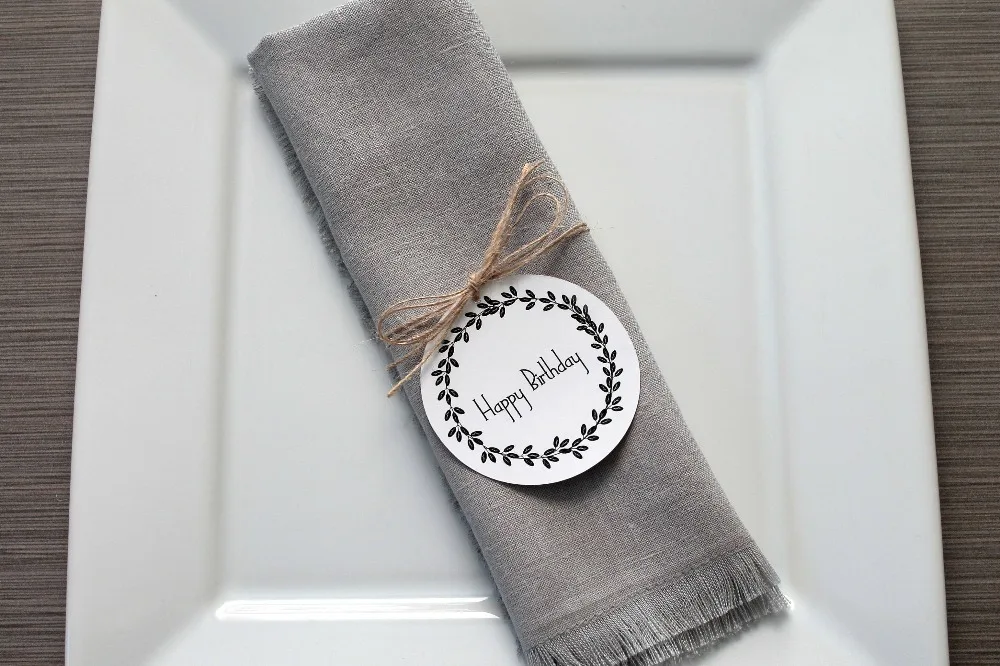 Birthday Party Napkin Rings, Set of 12/24/48 pcs,custom s napkin rings