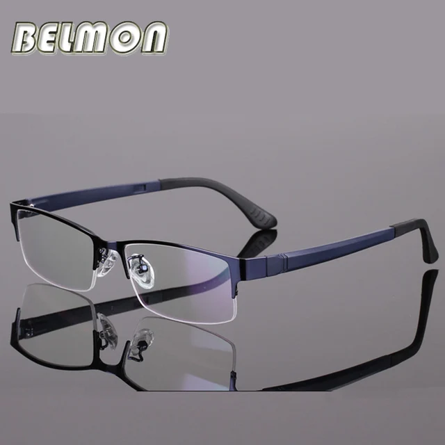 Best Price BELMON Spectacle Frame Eyeglasses Men Computer Optical Eye Glasses For Male Transparent Clear Lens Armacao 0 de grau RS301 Best Price BELMON Spectacle Frame Eyeglasses Men Computer Optical Eye Glasses For Male Transparent Clear Lens Armacao 0 de grau RS301