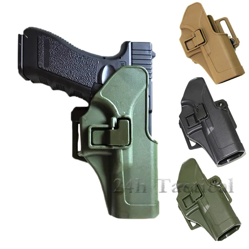 Tactical CQC Compact Handgun Belt Holster Quick Draw Right Hand Gun