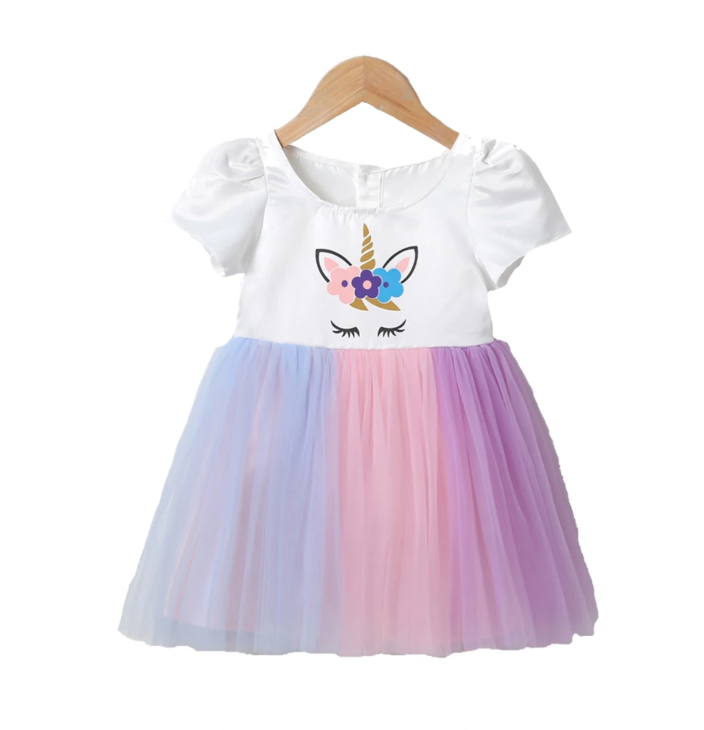 

2019 Summer Newborn Dress Little Girls Wedding Party Tutu Dresses 6 7 8 9 Months Infant Outfits Birthday Christmas Baby Clothing