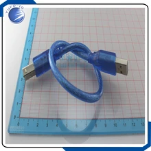 1 шт. USB 30 см принтера USB кабель провод квадратный провод медный сердечник USB кабель провод