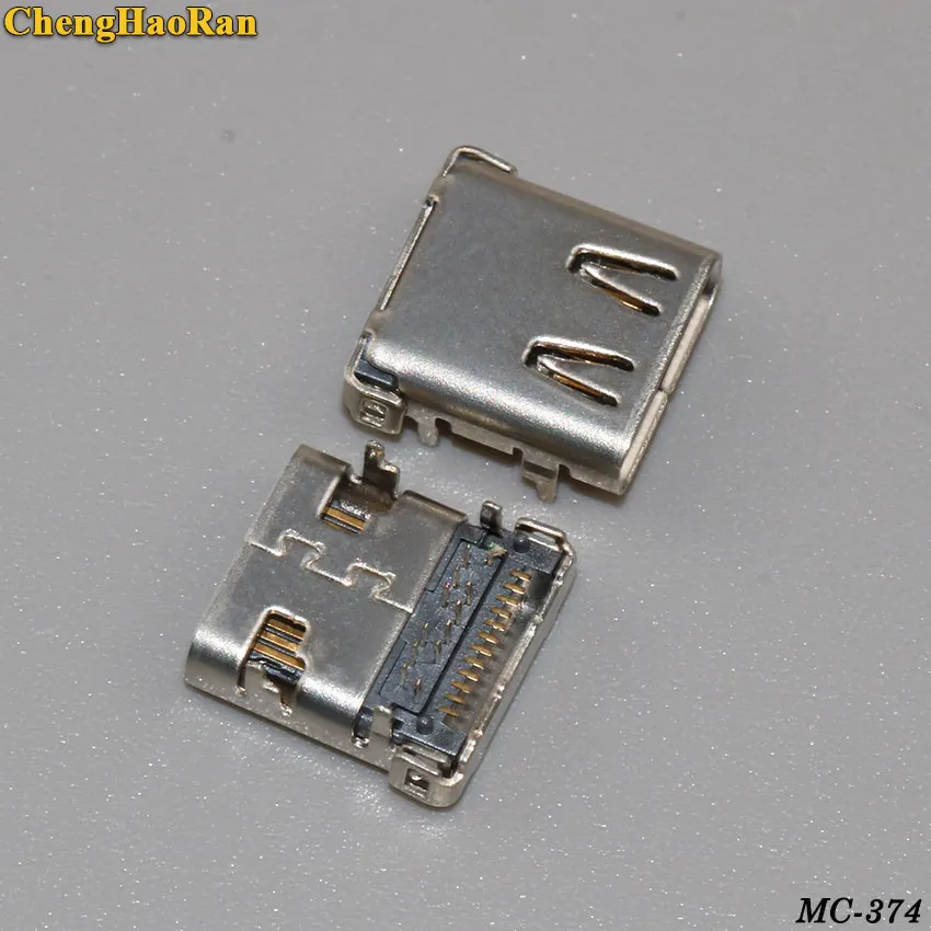 

ChengHaoRan 5Pcs High Speed USB 3.1 Type C Female 24Pin 4Legs PCB Mount Solder Socket Connector