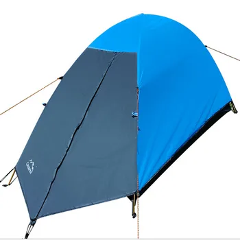 

One Person Professional Ultralight Double Layer Camping Beach Tent Hiking Backpacking Trekking Climbing Tourism Waterproof Tente