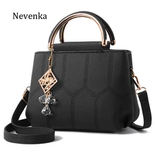 Nevenka Женская сумка Pu кожа высокого качества сумка Lady Evening Bags Pendant Женская марка Messenger Сумки дизайн Tote Sac