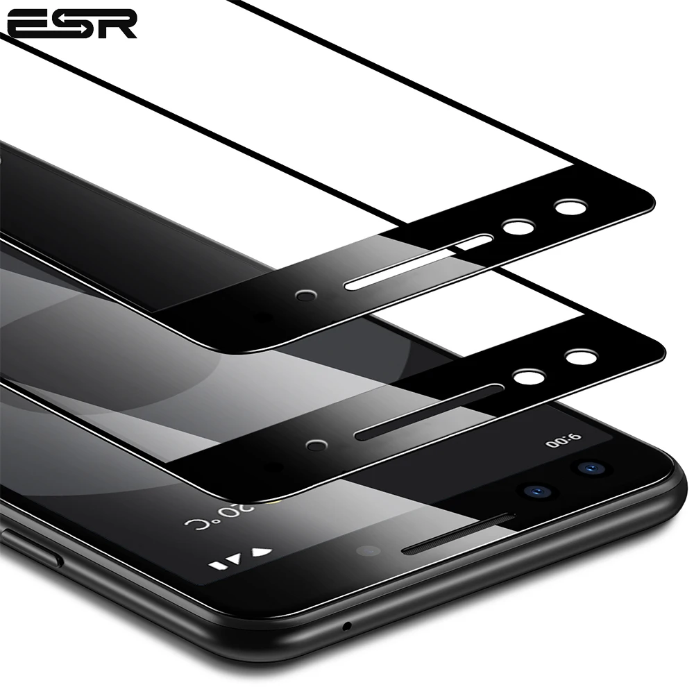

2pcs/lot ESR Screen Protector Front Film for Google Pixel 3&3XL Glass 3X Stronger Full Cover Tempered Glass for Google Pixel 3