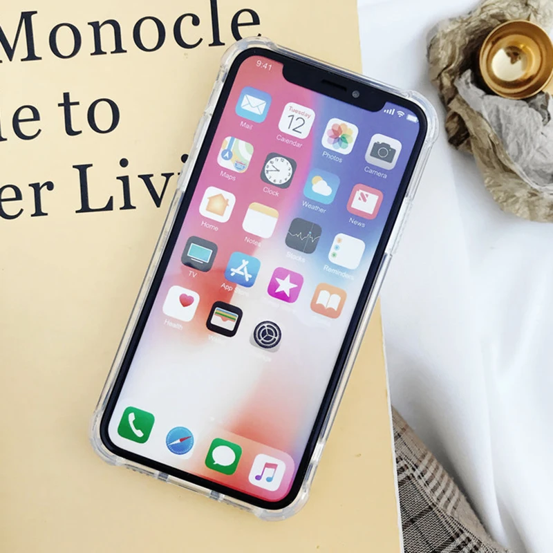 Mirror Phone Cases for iPhone 7 8 Plus TPU Back Protect Case for iPhone X 6 6 S 8 Plus Cover Reflect Girly Cute Case Capa Coque (12)