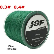 New 0 3 0 4 150M 4 Stands 100 PE Available Braided Fishing Line 8L 10L