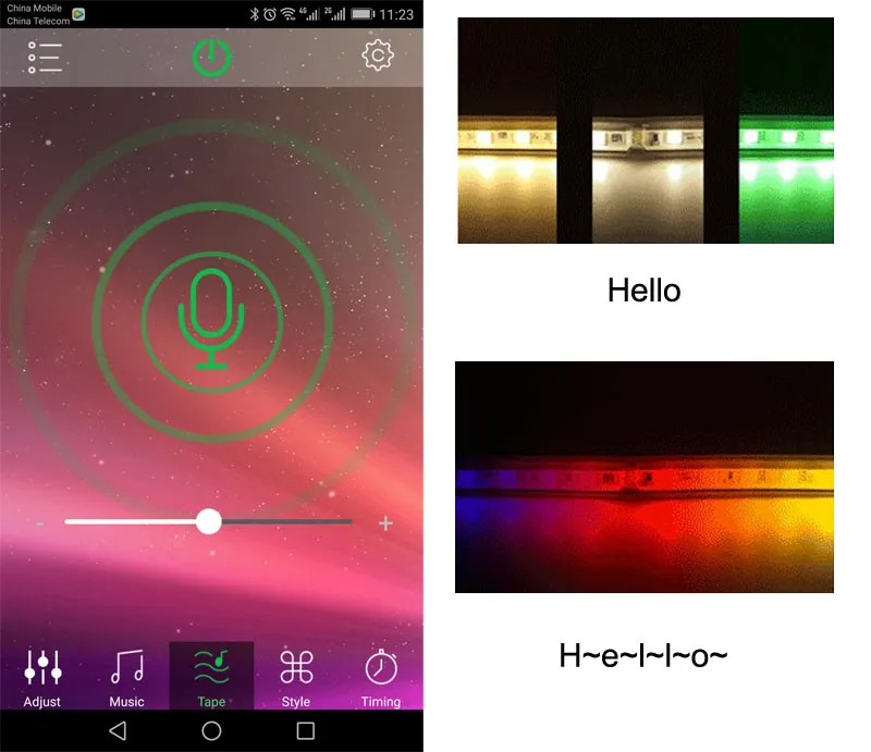 Bluetooth RGB LED strip 8