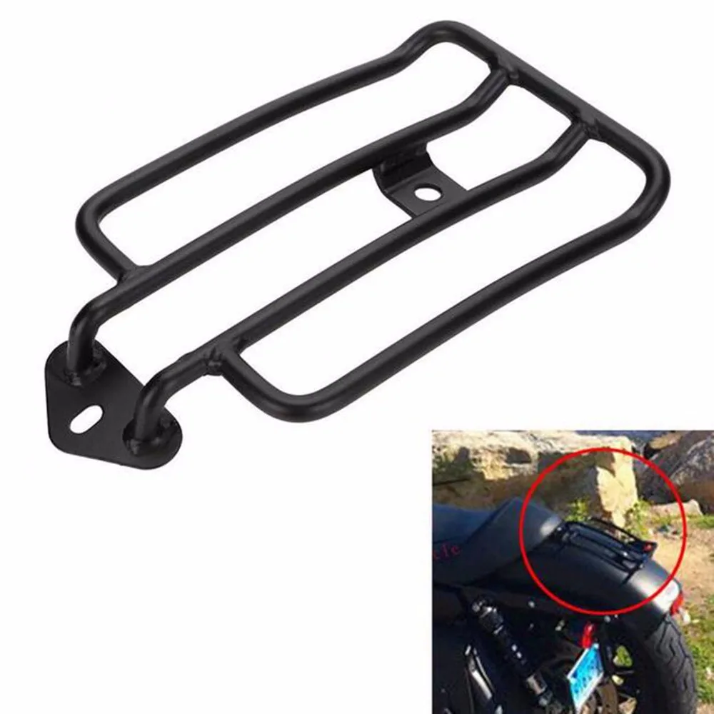 Багажная стойка для заднего сиденья мотоцикла Harley Sportster XL883 XL1200 2004-2019 2018 2017 2016 2015