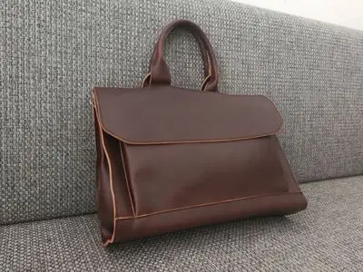 GUMST Хорошее Качество Офисные сумки для мужчин Винтажный стиль из искусственной кожи мужские деловые сумки портфель сумка однотонная