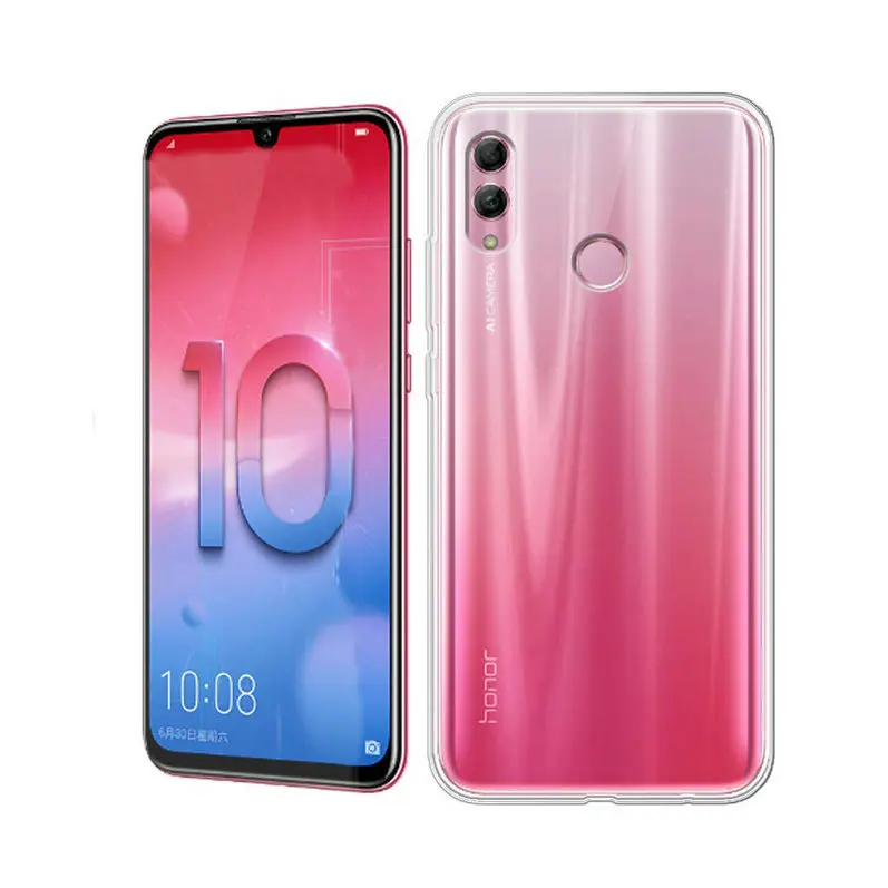 For Huawei Honor 10 Lite /View 20 (V20)/8A Case Ultra Thin Transparent Clear Soft TPU Silicone Phone Protection Cover Shell |