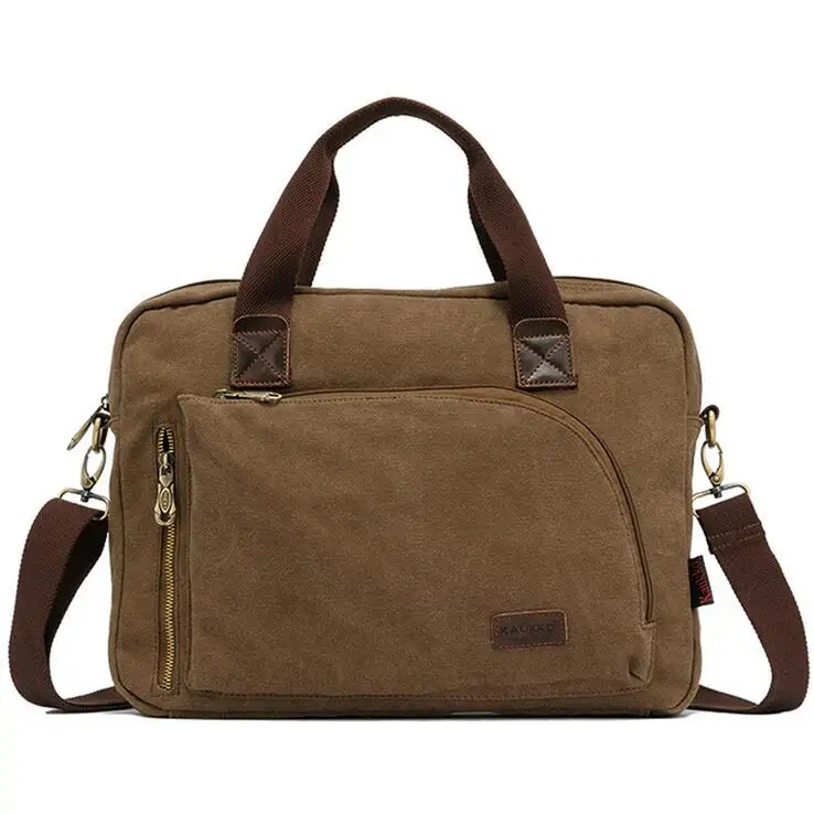 New Men Crossbody Bag Men s Handbags Canvas Shoulder Bags multi function messenger bags