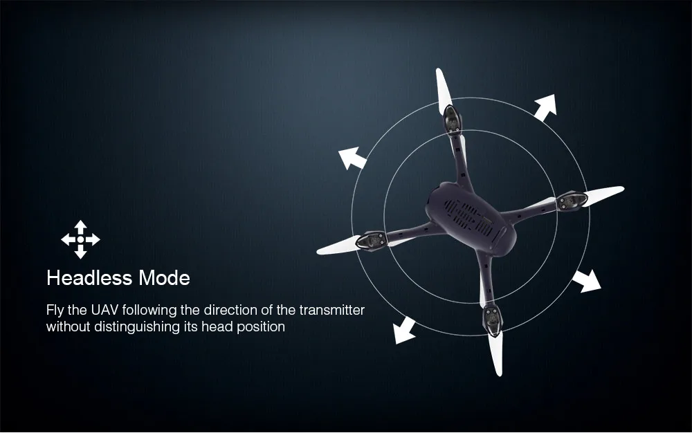Hubsan H216A X4 DESIRE PRO RC Drone 1080P WiFi Camera / Altitude Hold / Waypoints / Headless Mode
