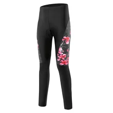 Женские спортивные брюки для велосипеда, черные спортивные брюки для велоспорта MTB, плотные длинные велосипедные штаны, одежда для велоспорта, брюки, ударопрочные брюки