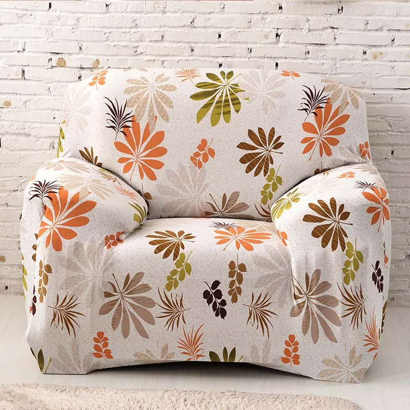 DecorUhome листья толстый Кубра чехлы для диванов плотная обертка все включено