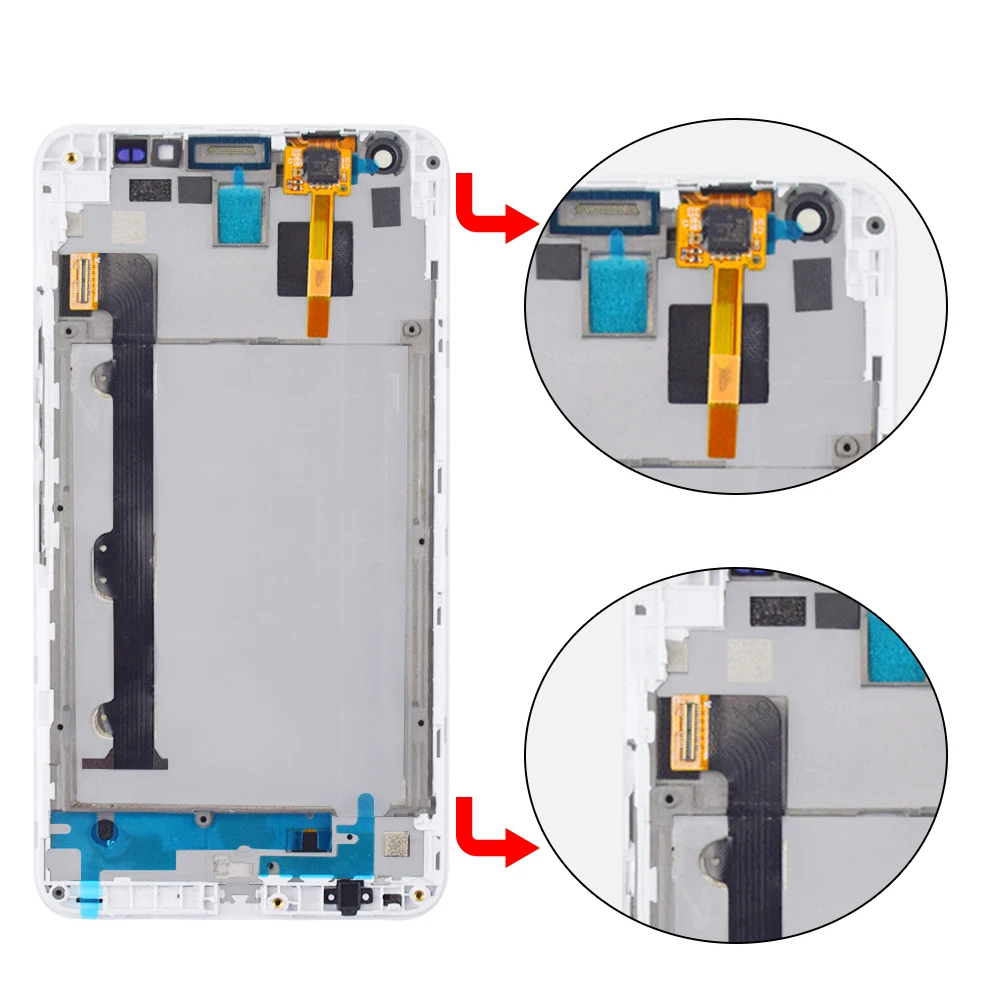 ЖК дисплей для Huawei Honor 3X G750 u10 T01 сенсорный экран дигитайзер стекло в сборе с рамкой