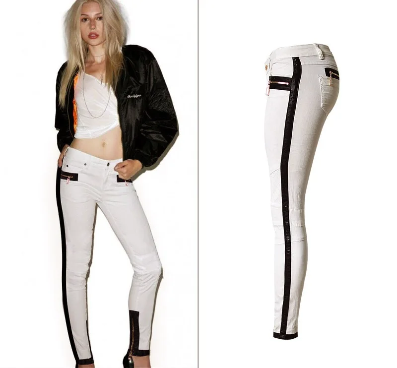 Embroidery Jeans Pants (39)