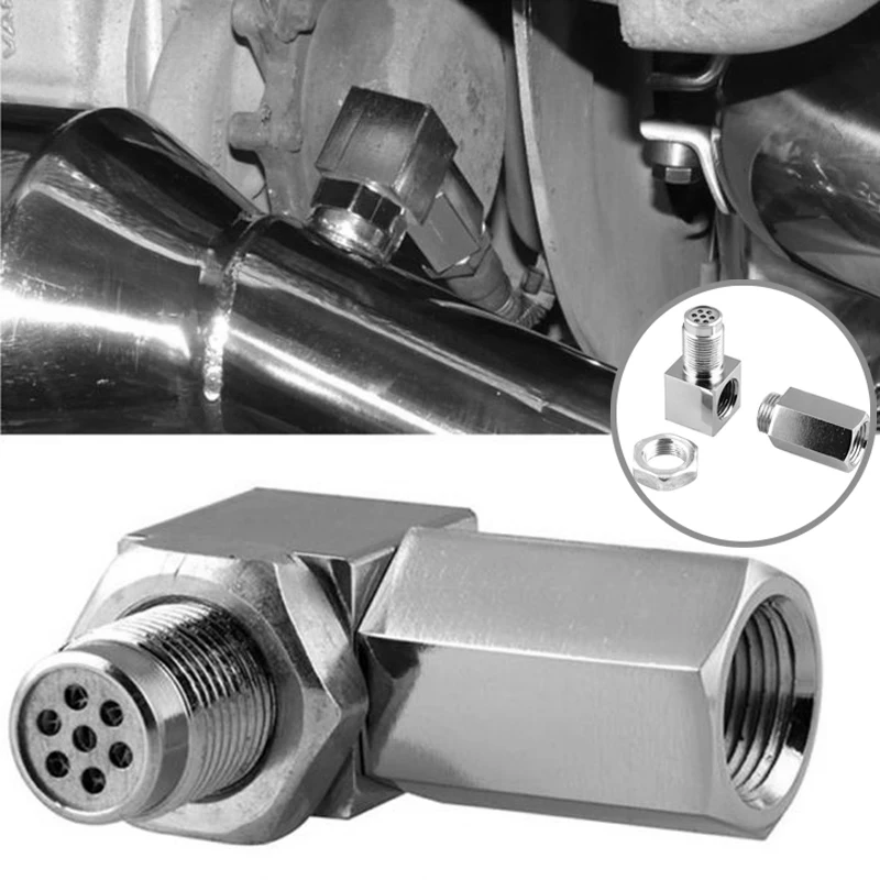 

Iron Check Bung Universal Sensor Spacer Engine Light Catalytic Converter