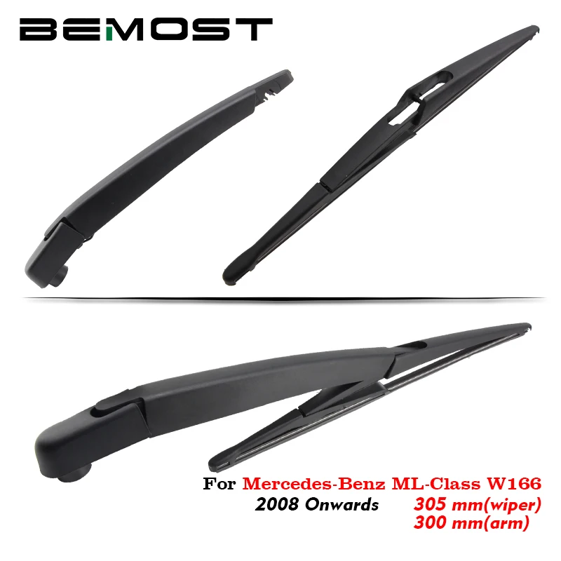 BEMOST Car Rear Wiper Arm Blades Rubber For Mercedes Benz ML Class W166