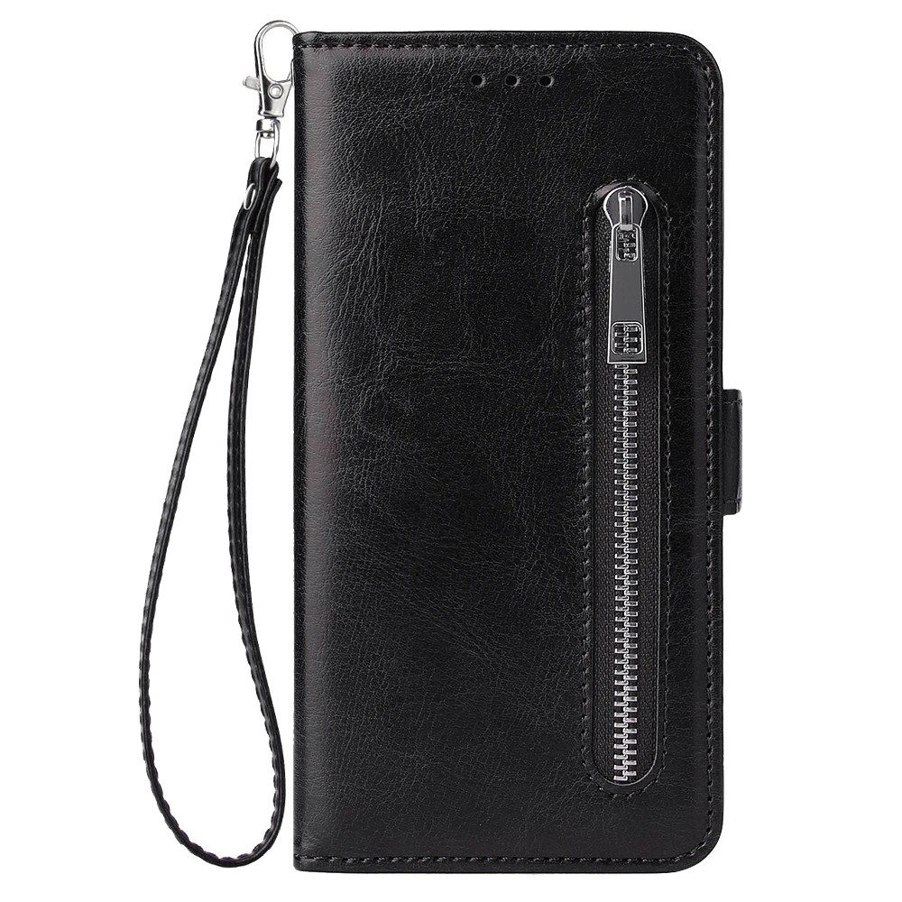 Для iPhone 6 6S 7 8 Plus X XR XS Max кошелек кожаный чехол Модный на молнии флип-подставка для iPhone X XS XR MaxCover Мобильный телефон сумка