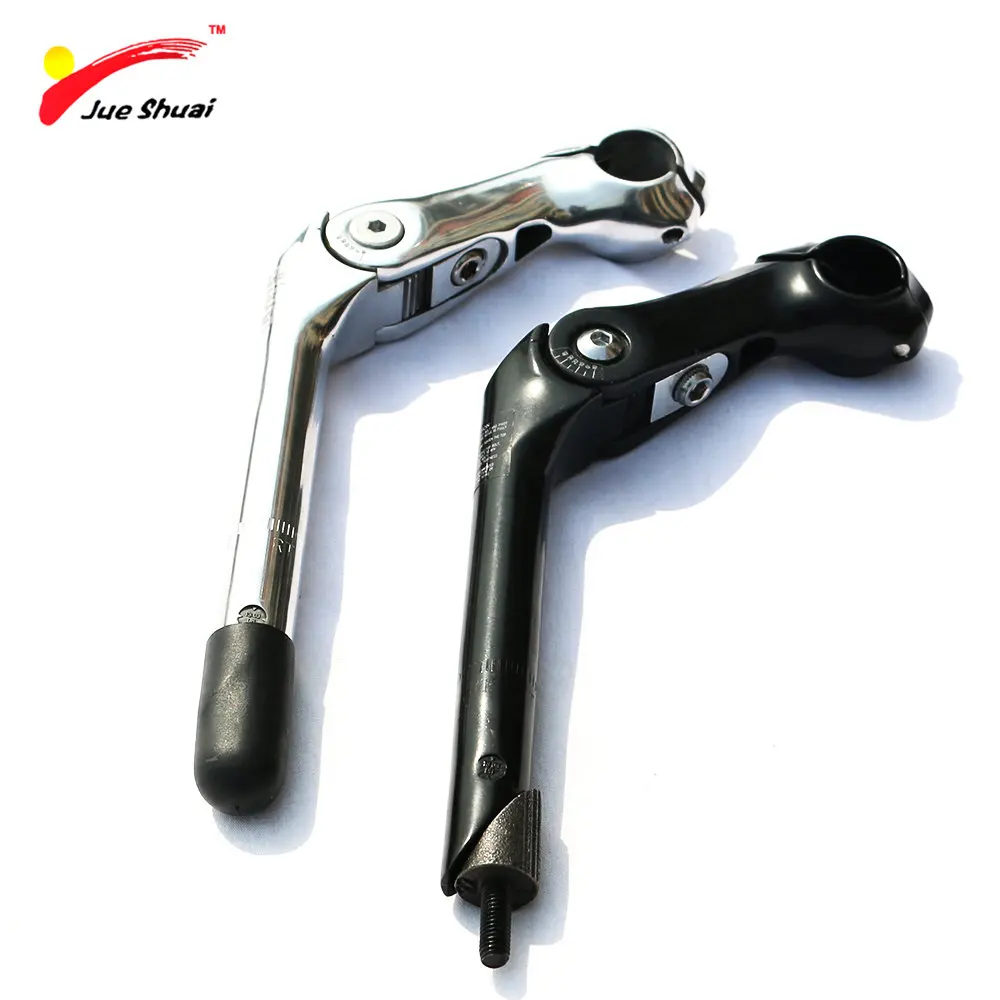 adjustable handlebar stem for bicycles