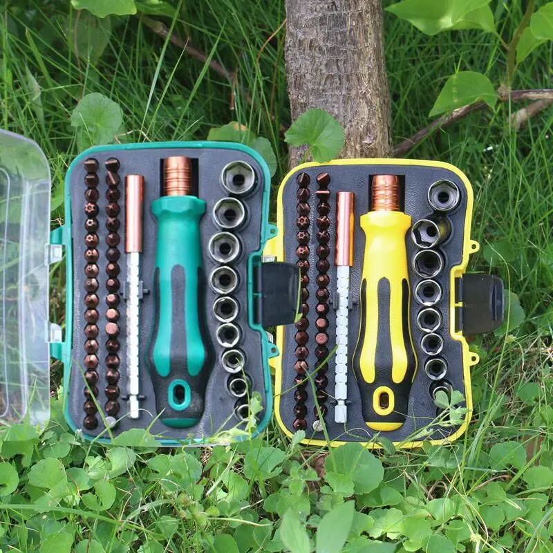 

47 in 1 Screwdriver Combination Suit S2 Multifunction Magnetic Screwdriver Repair Tool For Household Appliances Dismantling