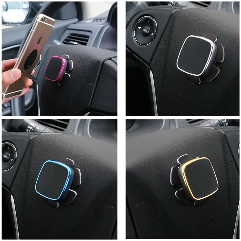 

SPEEDWOW Magnet Car Mobile Phone Holder Air Vent Outlet Rotatable Magnetic Vent Holder Mobile Phone For IPhone 6/6s/7 Samsung