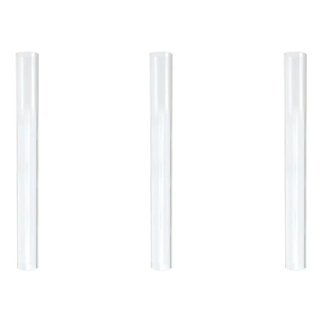 3 Sets Acrylic Roller Rolling Pin Stick Rod Polymer Clay Sculpture Art Craft Tool Accessories for Kids Adults Hobbies Toys