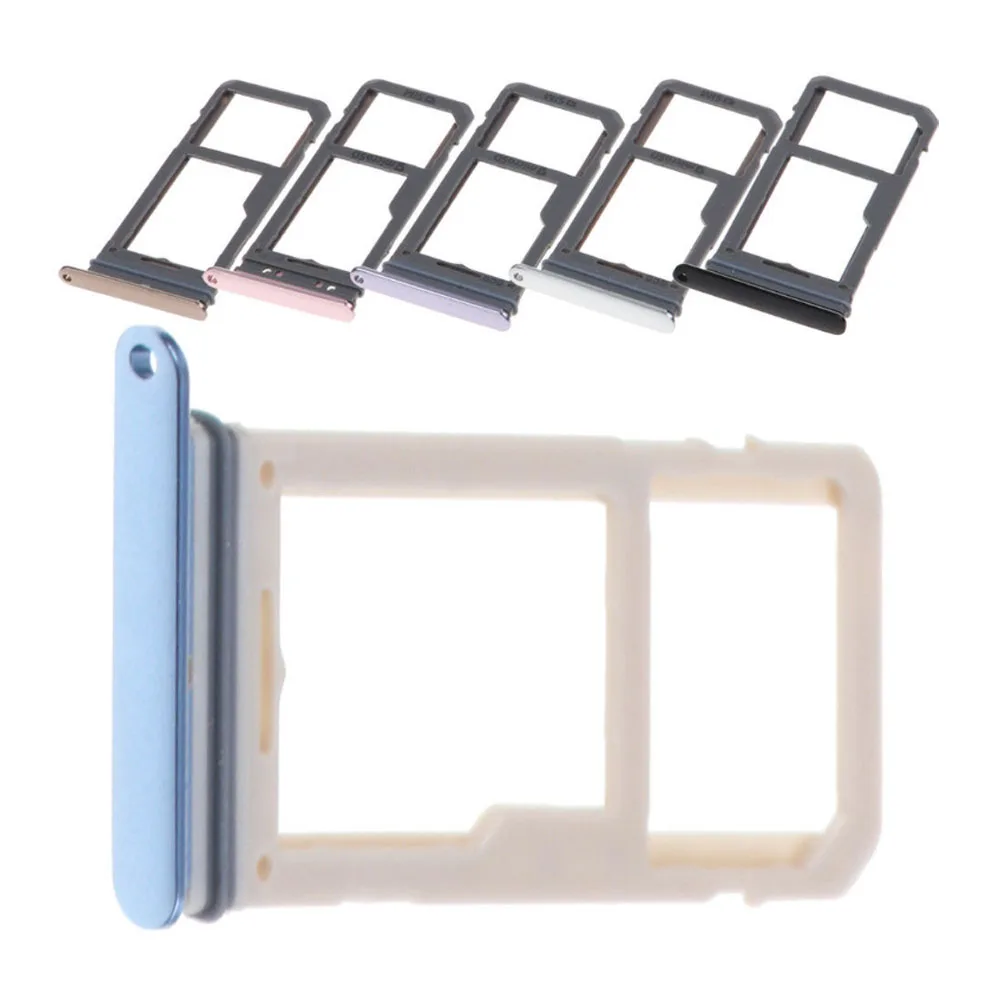10pcs Single Dual SIM Card Holder Adapter Micro SD Card Holder Slot