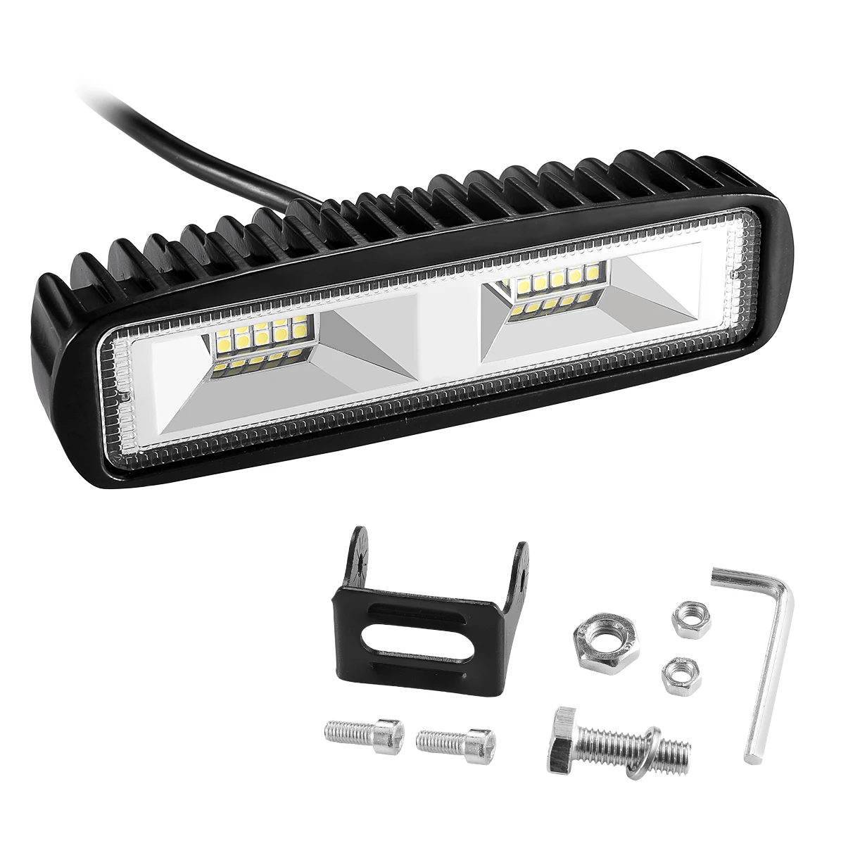 

LEDGLE 30W LED Car Light Compact Work Light Dustproof Off-road LED Light Bright Driving Light for Various Vehicles Waterproof