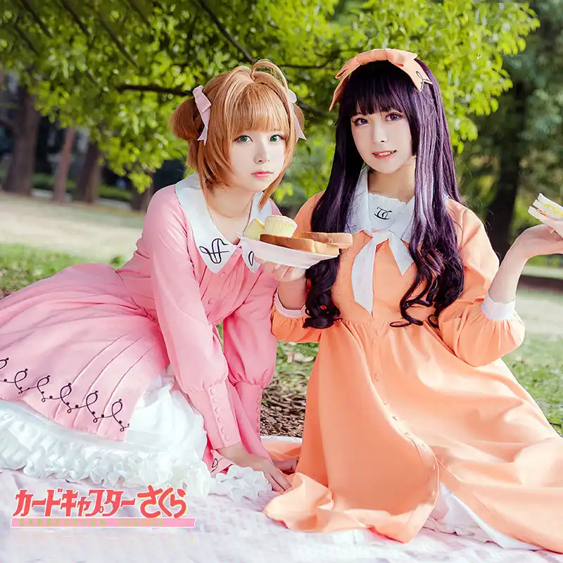 Get Anime Clamp Card Captor Sakura Tomoyo Cosplay Costume Picnic For iPhone Wallpaper Anime Clamp Card Captor Sakura Tomoyo Cosplay Costume Picnic Free HD