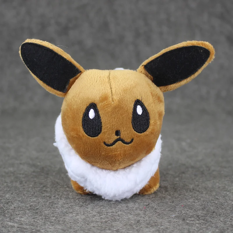 10 шт./лот Eevee Mew плюшевые игрушки Q версия Sylveon Umbreon Espeon Jolteon vaporion flarion Glaceon Leafeon мини плюшевые игрушки для детей