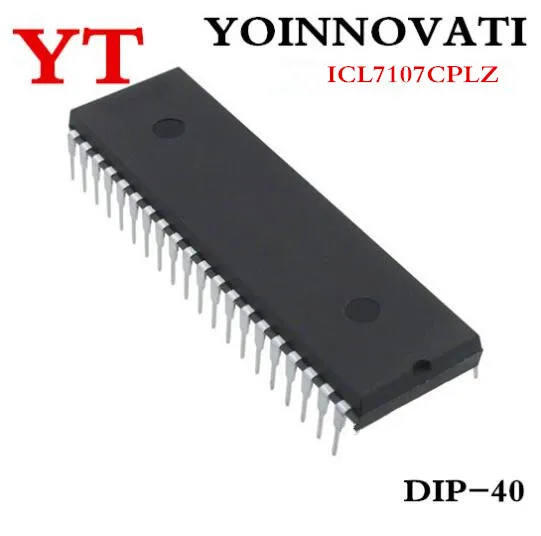 ICL7107CPLZ 3.5 Digit A D Converter LED DIL40 DIP40