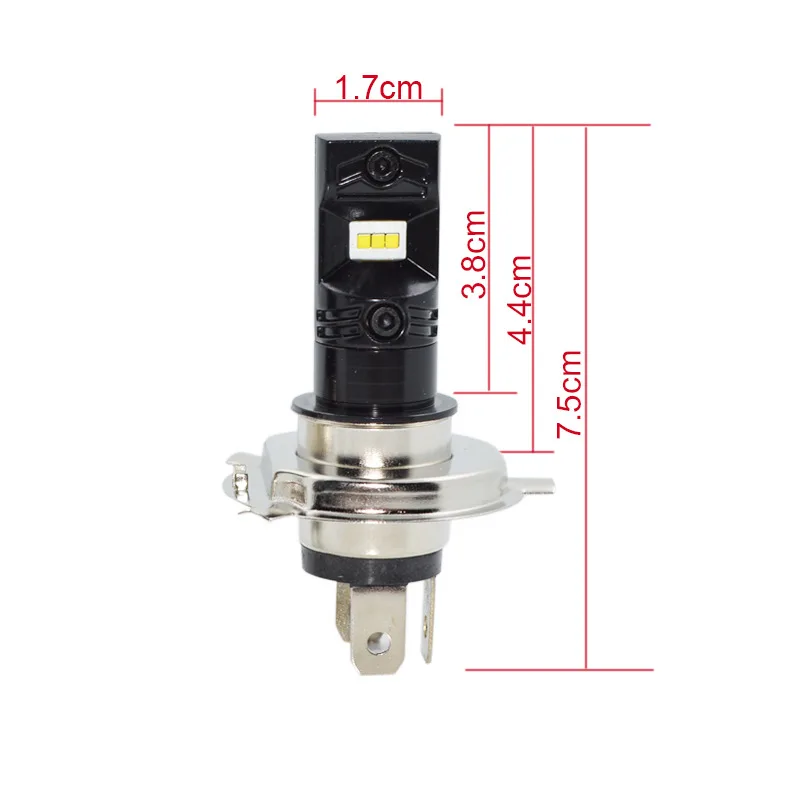 2 шт. H4 H7 светодиодные лампы H8 H11 Led HB3 9006 HB4 9005 Противотуманные фары 1200LM 6000K 12V Белый