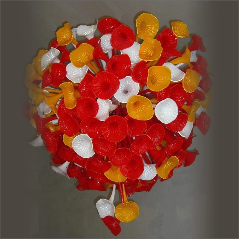 

Декоративные современные подвесные лампы для ресторана, стильная люстра дэйл чихалли из дутого муранского стекла