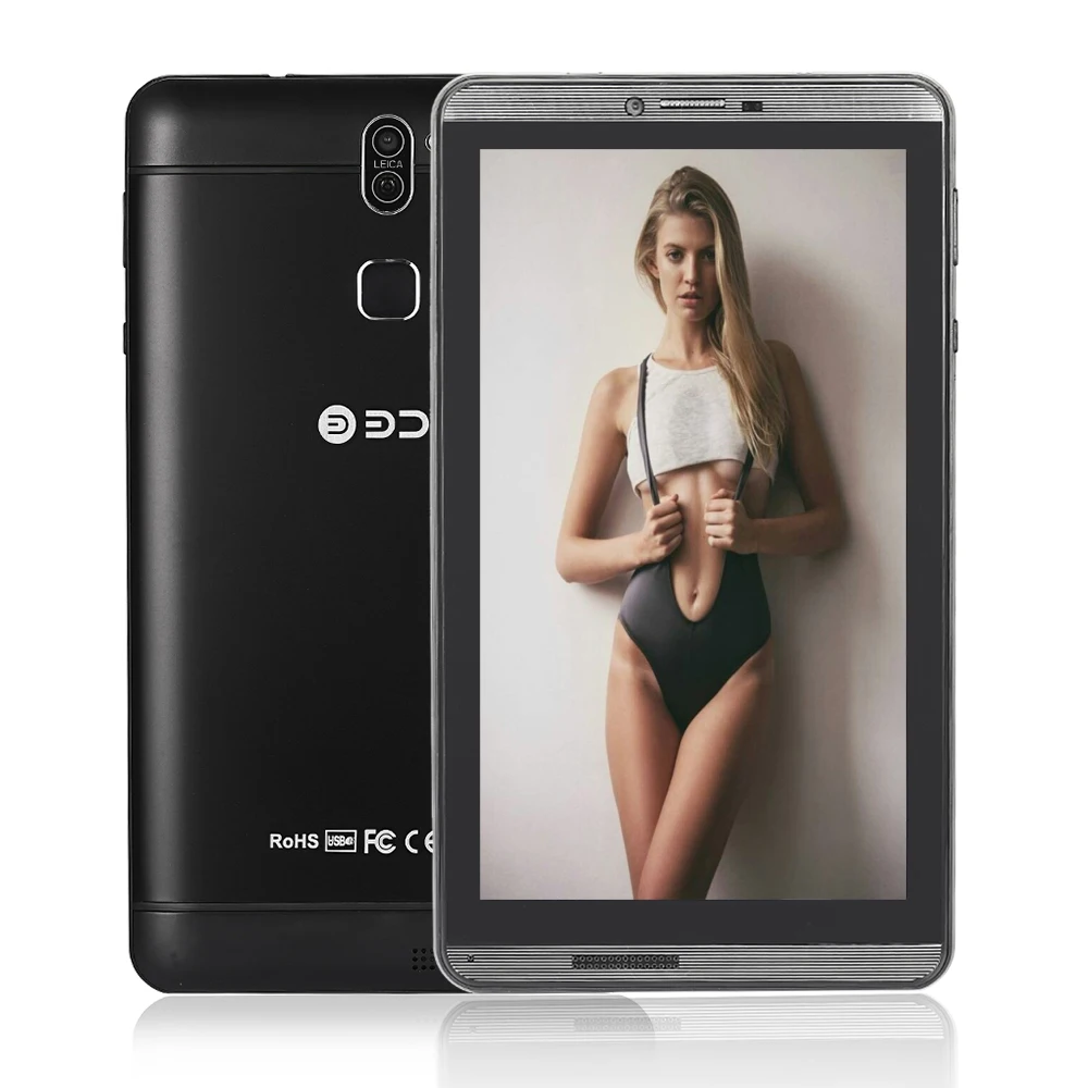 

7'' Inch Screen Android 6.0 Phone Call Sim Card Tablet Pc Quad Core 16GB Flash Built Inside Dual Sim Tablette Tactile Android 8