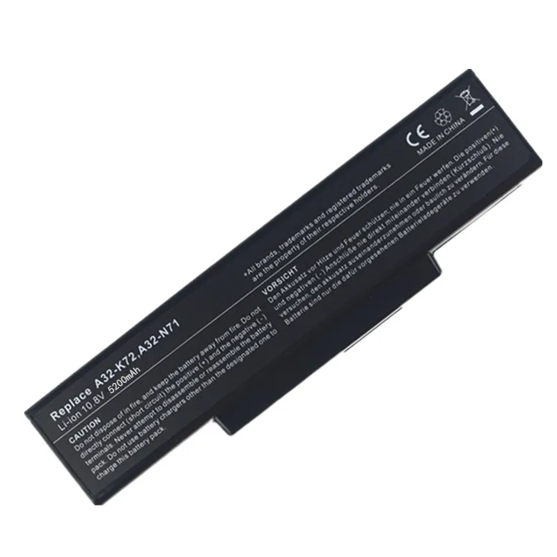 Ceny Nowy Laptop bateria do ASUS K72P K72Q K72R K72S K72Y K73 K73E K73J K73JK K73S K73SV N71 N71J N71JA N71JQ N71JV N71V n71VG N71VN