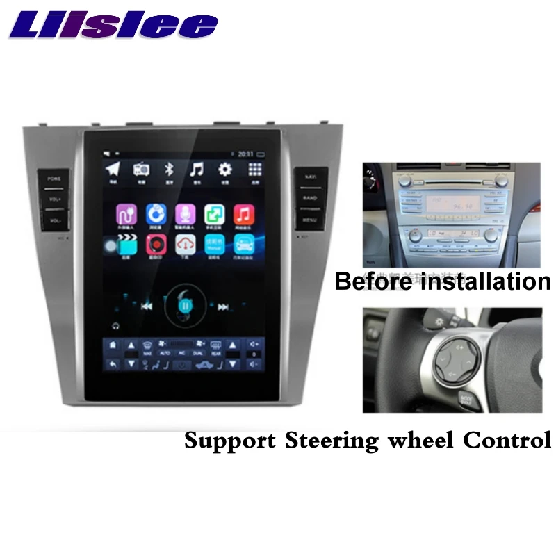 Perfect For Toyota Camry XV40 2007~2017 NAVI 2G RAM LiisLee Car Multimedia 10.4 