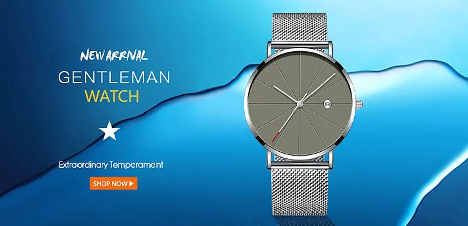 2022 Geneva Watch Fashion Business Simple Watches Men Leather Band ...