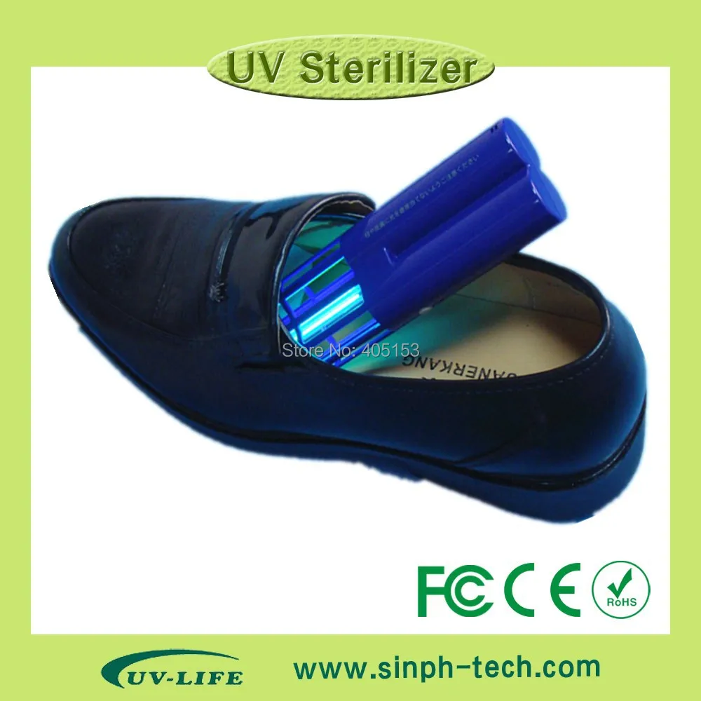 Эффективный 99.9% запах устраняет UV-C дезодорант для обуви