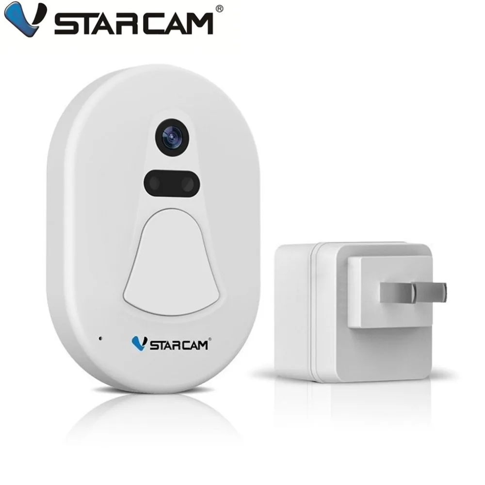 

VSTARCAM D1 HD 720P WIFI Wireless Doorbell Smart Camera Viewer Home Security System Wide Angle Digital Alarm Doorcam Ring Bell