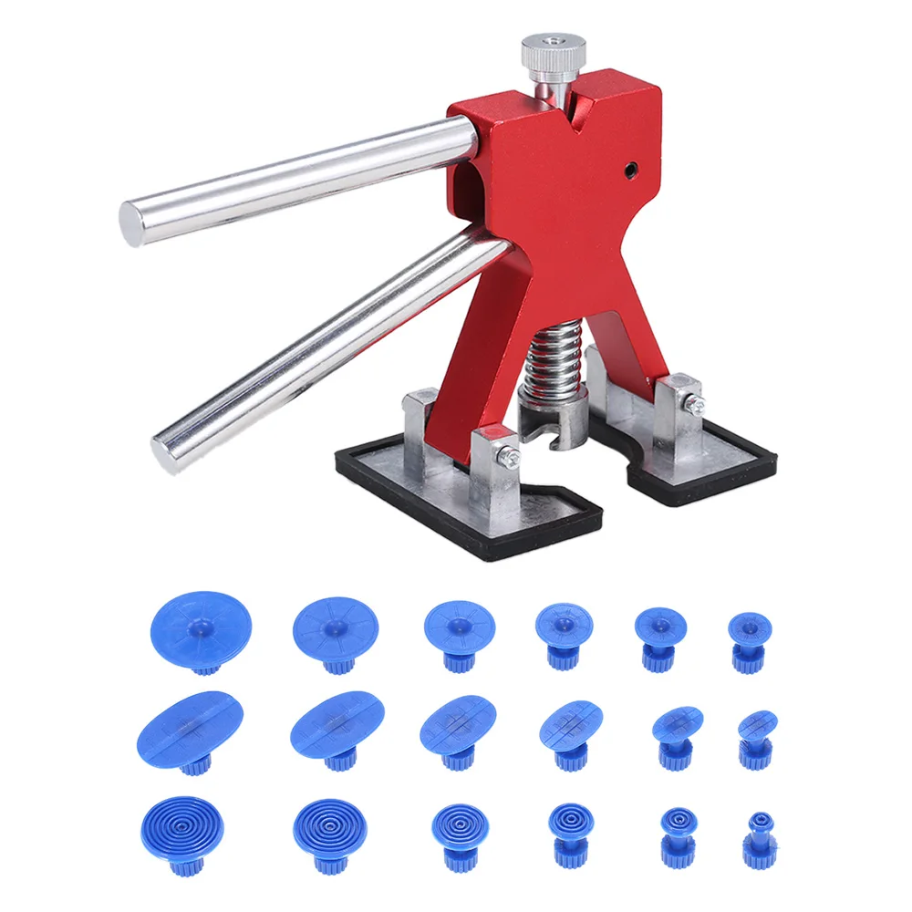 Car Body Dent Lifter Puller Paintless Dent Repair Hail Removal Set Tool