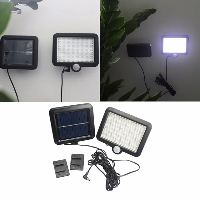 5pcs Lot Ip65 56 Led Solar Powered Outdoor Garden Motion Sensor