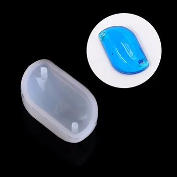 

JAVRICK 5 PCS Silicone Mould Craft Mold For Resin Necklace Jewelry Pendant Making With Hole